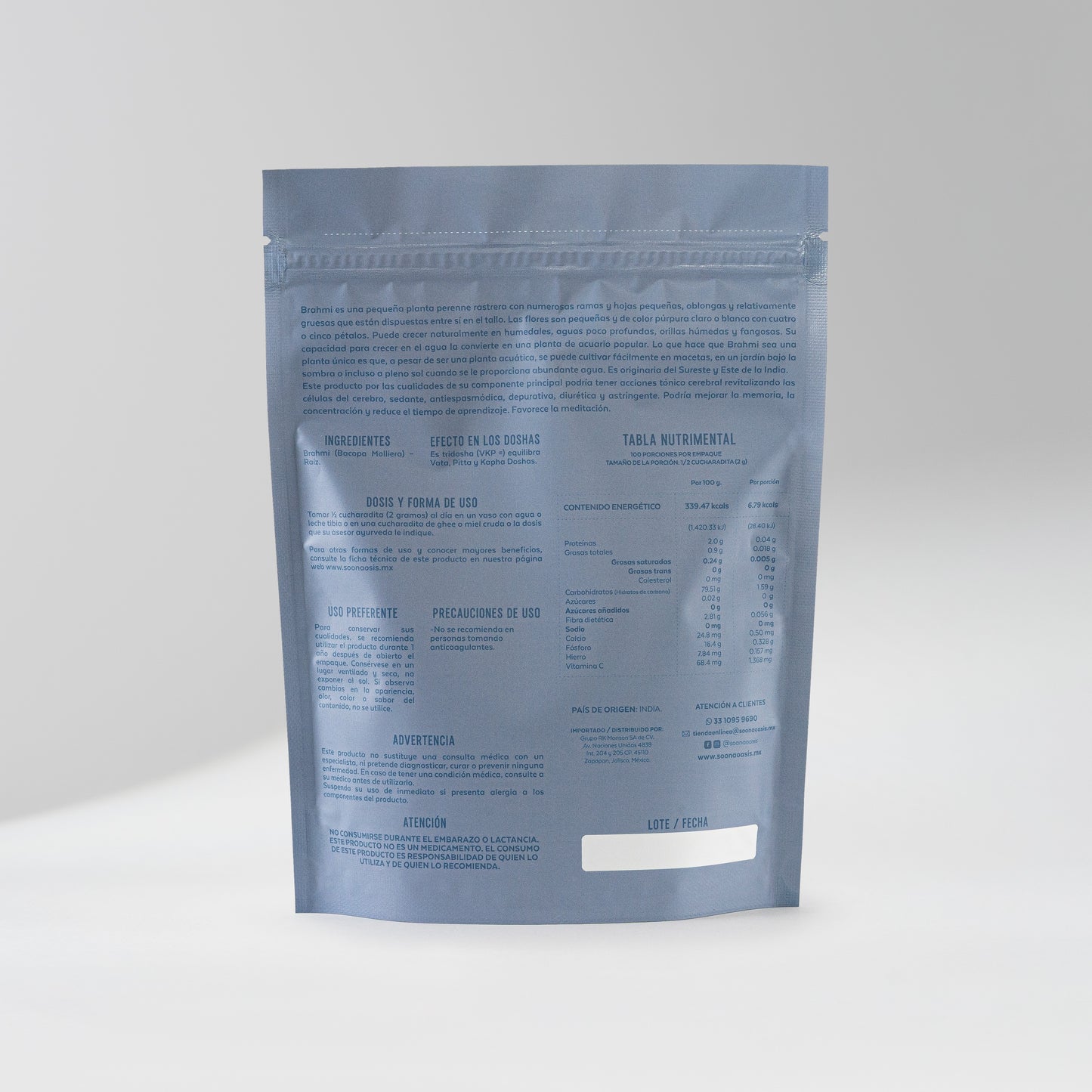 Brahmi (Bacopa molliera)