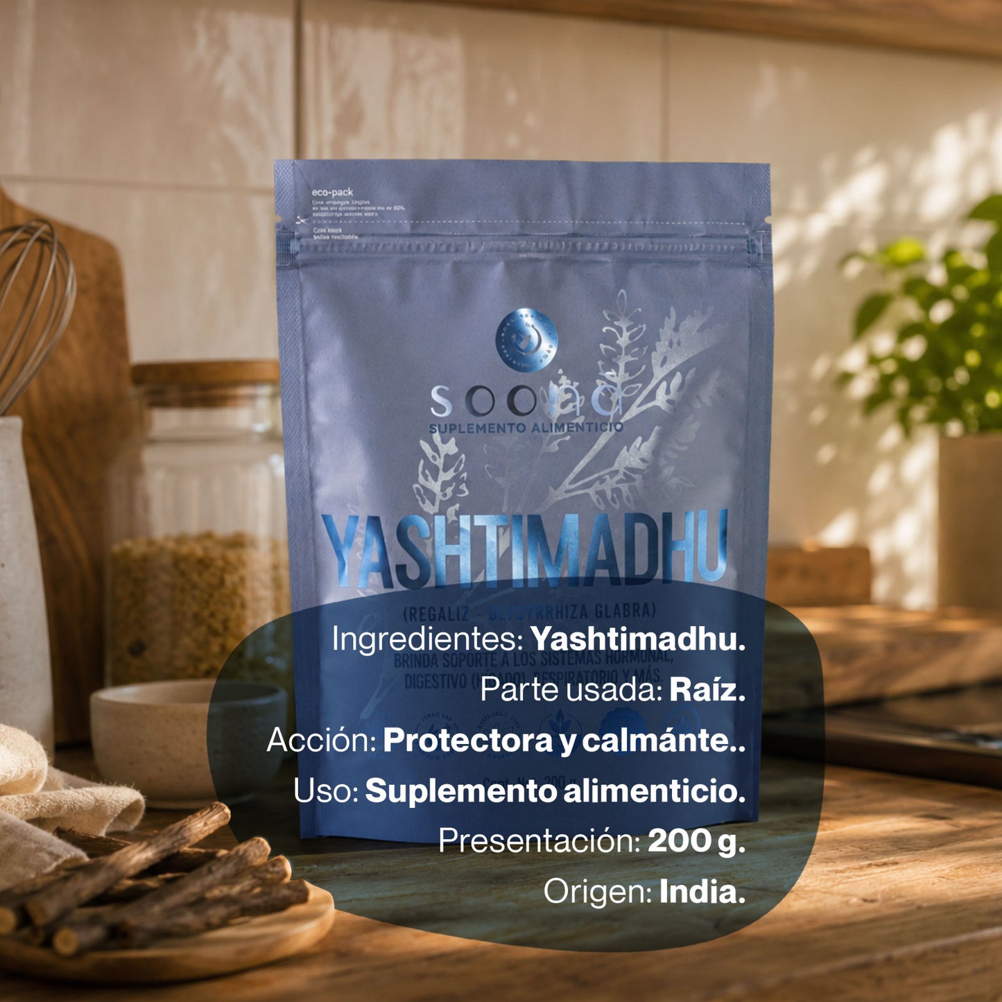 Yashtimadhu – Regaliz (Glycyrrhiza glabra)
