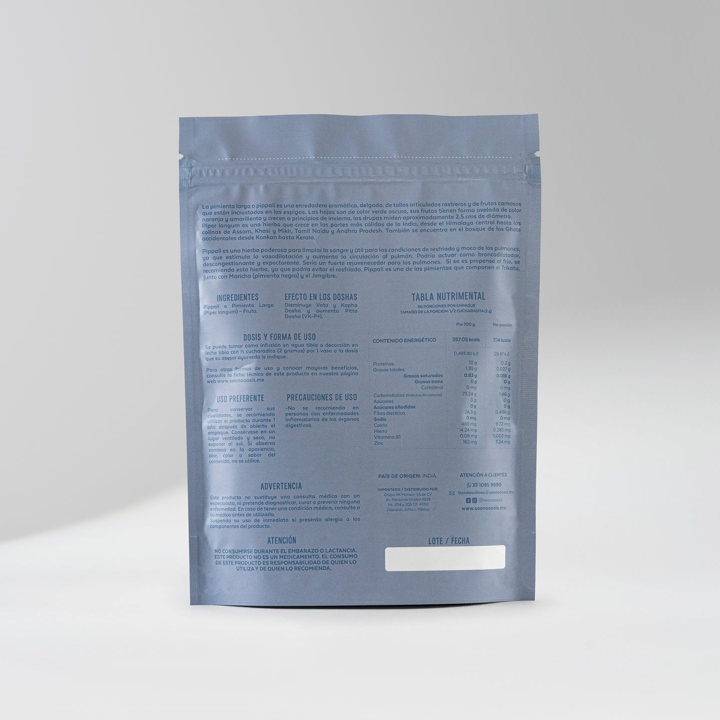 Pippali (Pimienta Larga) – Piper longum