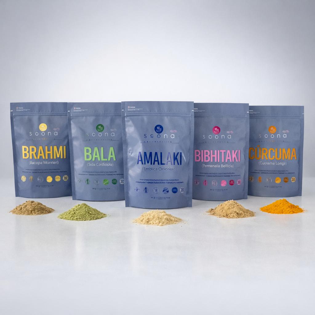 Polvos Ayurvédicos