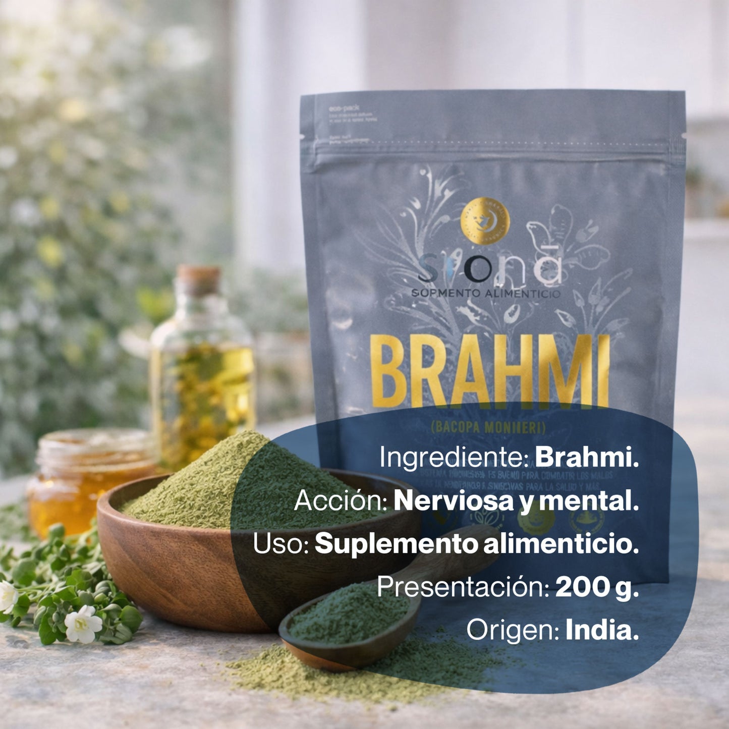 Brahmi (Bacopa molliera)