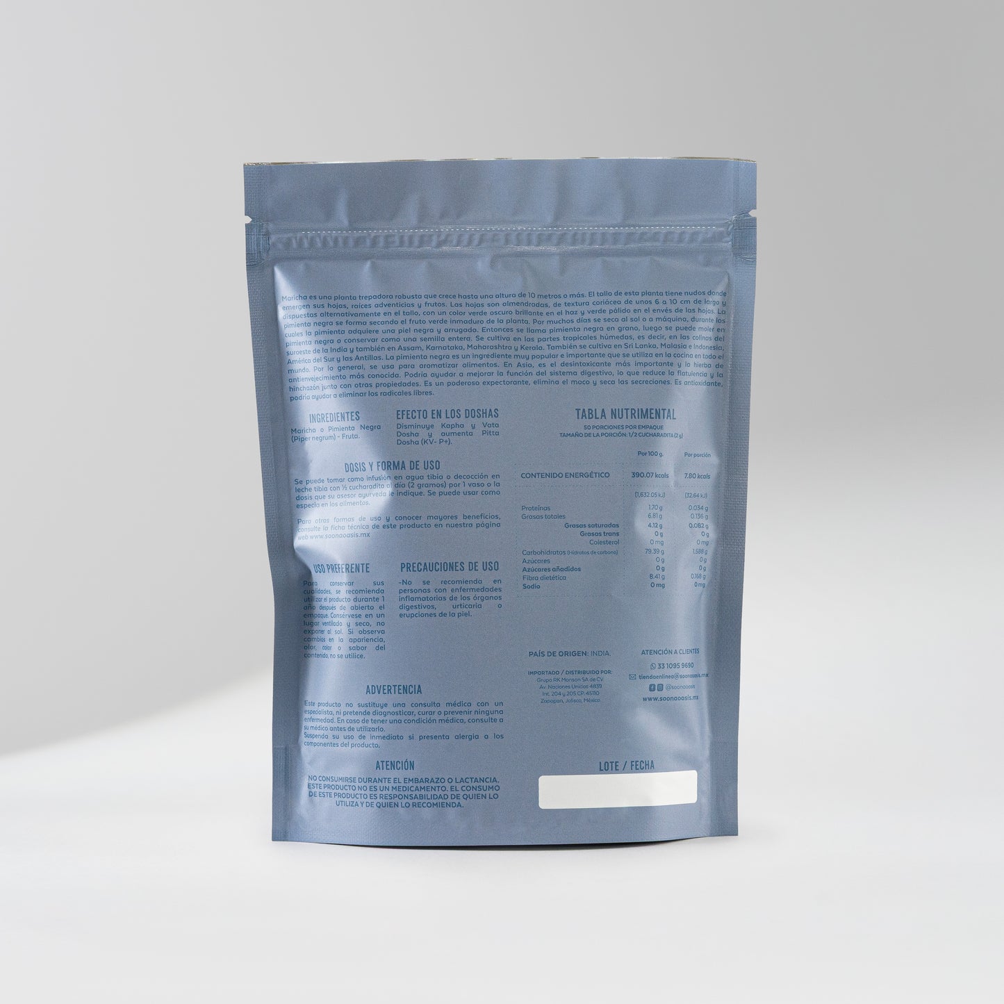 Maricha (Pimienta Negra) – Piper nigrum