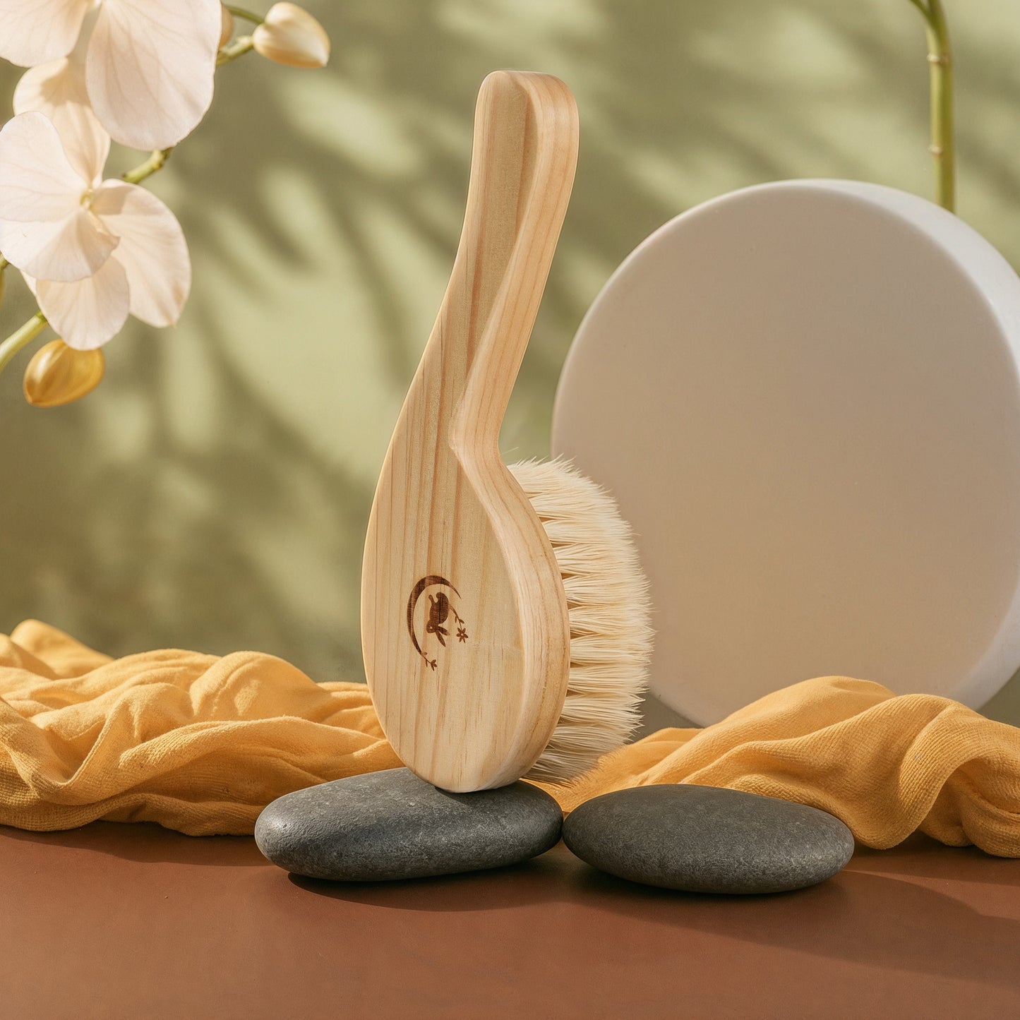 Cepillo corporal con mango largo