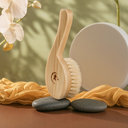 Cepillo corporal con mango largo