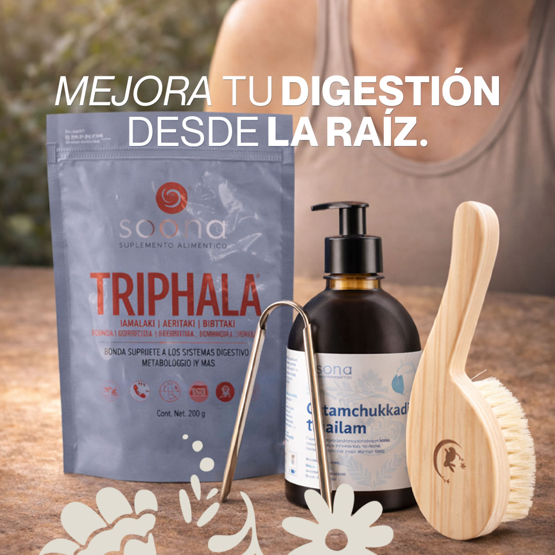 Kit Soona Digestión en Equilibrio – Sistema Ayurveda de 6 Semanas