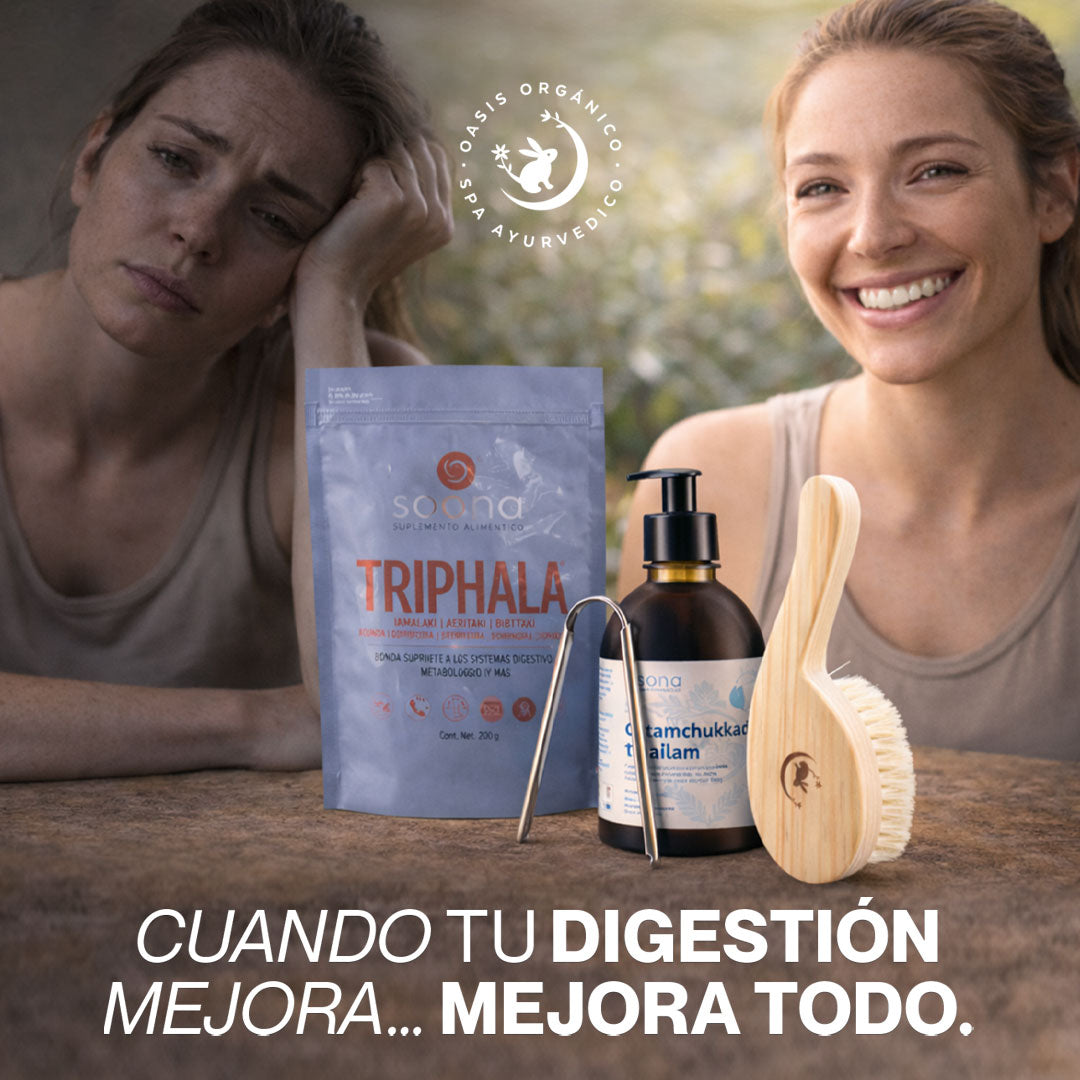 Kit Soona Digestión en Equilibrio – Sistema Ayurveda de 6 Semanas